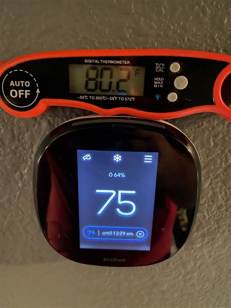 ecobee thermostat wrong temperature|ecobee thermostat temperature not accurate.